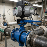 Controller installed on pipeline